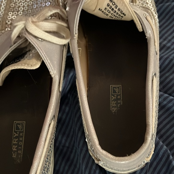 Used sperry topsider sequin boat shoes 8.5 m - Picture 5 of 8
